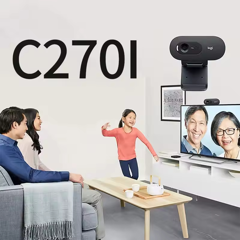 Logitech C270i HD Camera USB L - Logitech Home Cinema のレビューと価格