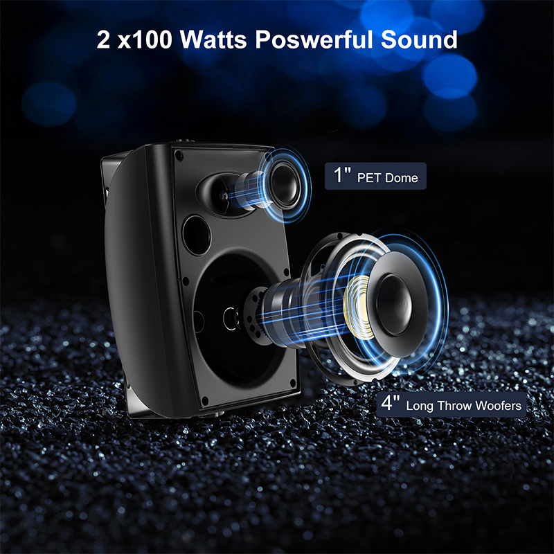 Herdio 4 Inch Outdoor Speaker  - Home Cinema Subwoofer のレビューと価格