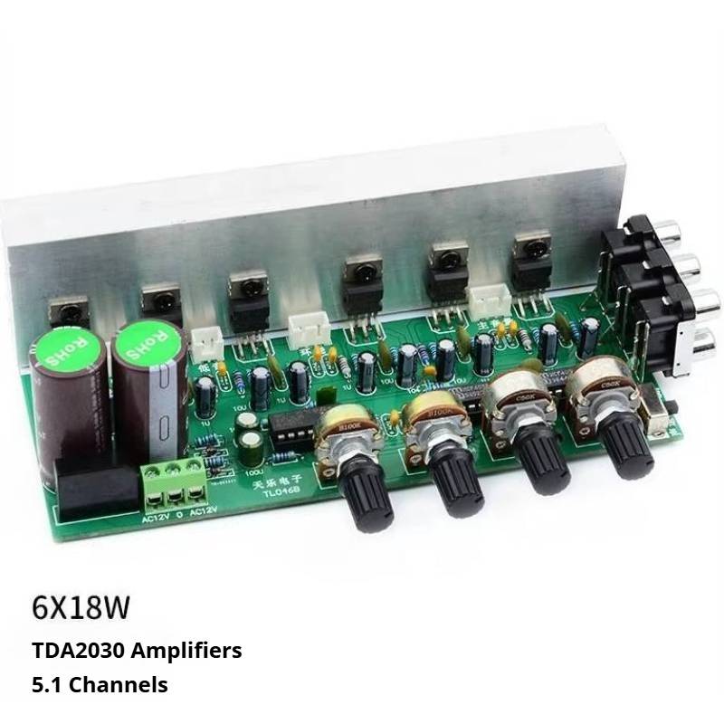 6X18W TDA2030 Audio Amplifier  - Home Cinema Subwoofer のレビューと価格