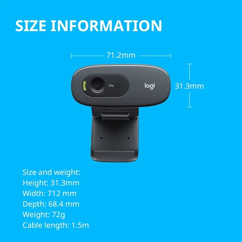 Logitech C270 HD Camera USB La - Logitech Home Cinema のレビューと価格