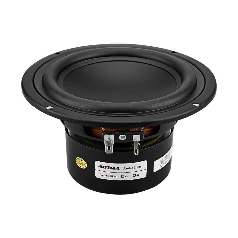 AIYIMA 1Pcs 5.25 Inch Subwoofe - Home Cinema Subwoofer のレビューと価格
