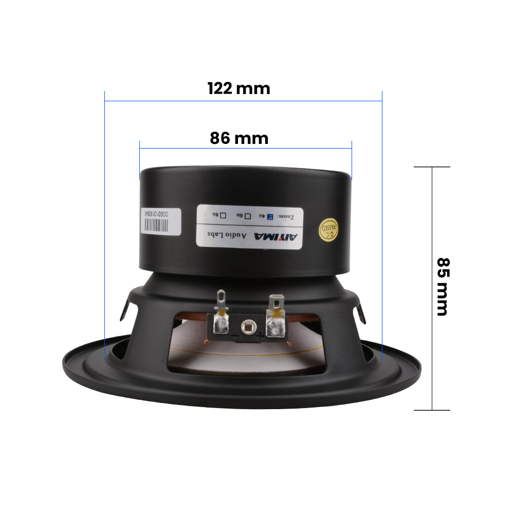 AIYIMA 1Pcs 5.25 Inch Subwoofe - Home Cinema Subwoofer のレビューと価格
